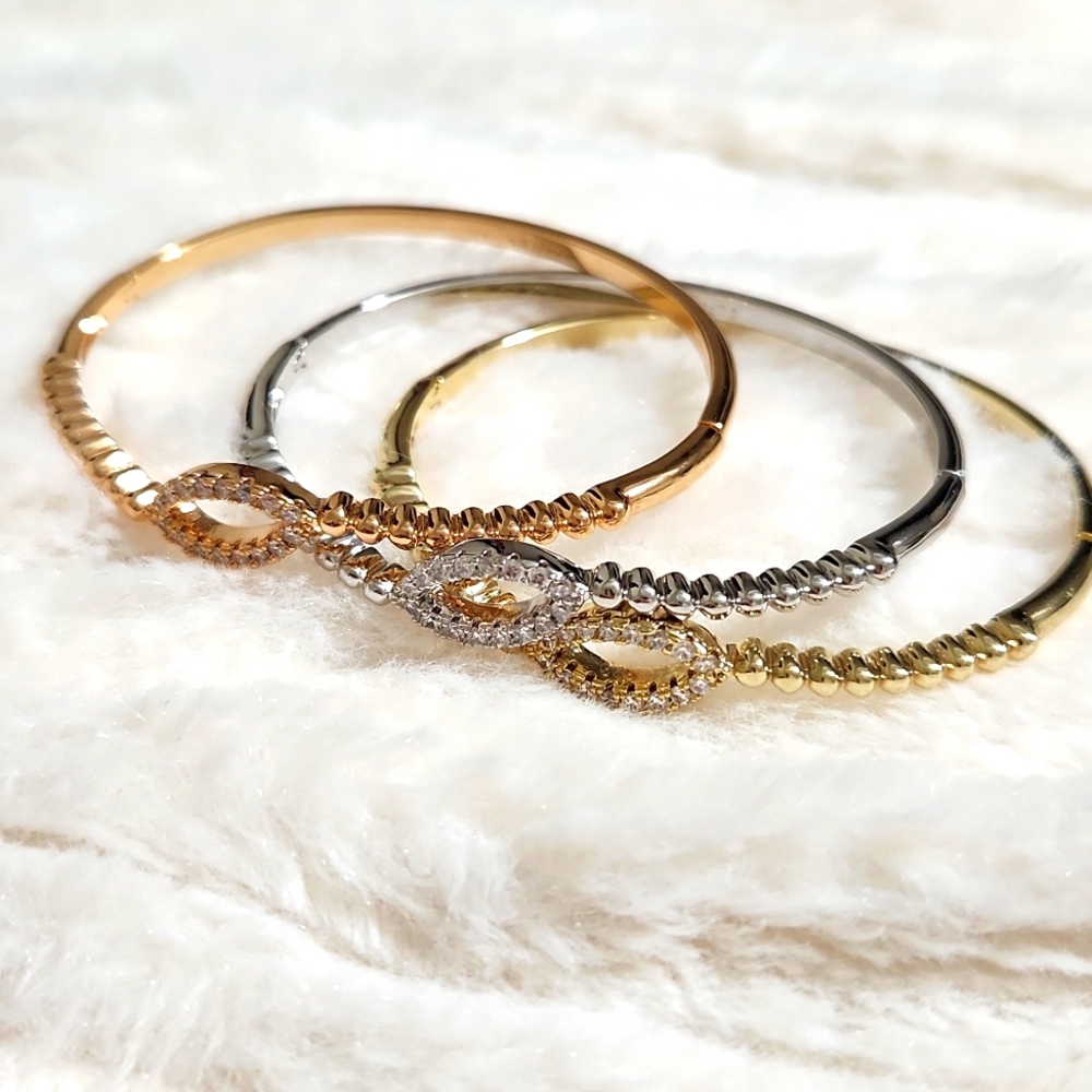 Three Tone Bangles - image 2